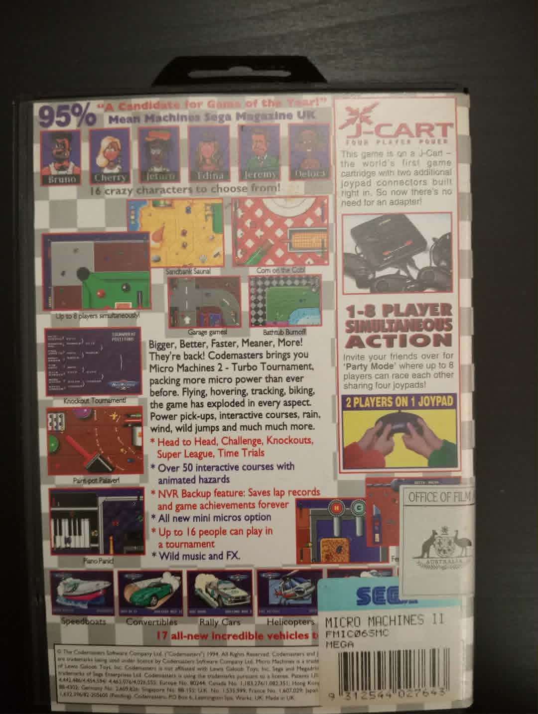 Micro Machines 2 Turbo Tournament - Sega Mega Drive LIKE NEW + ALL INSERTS