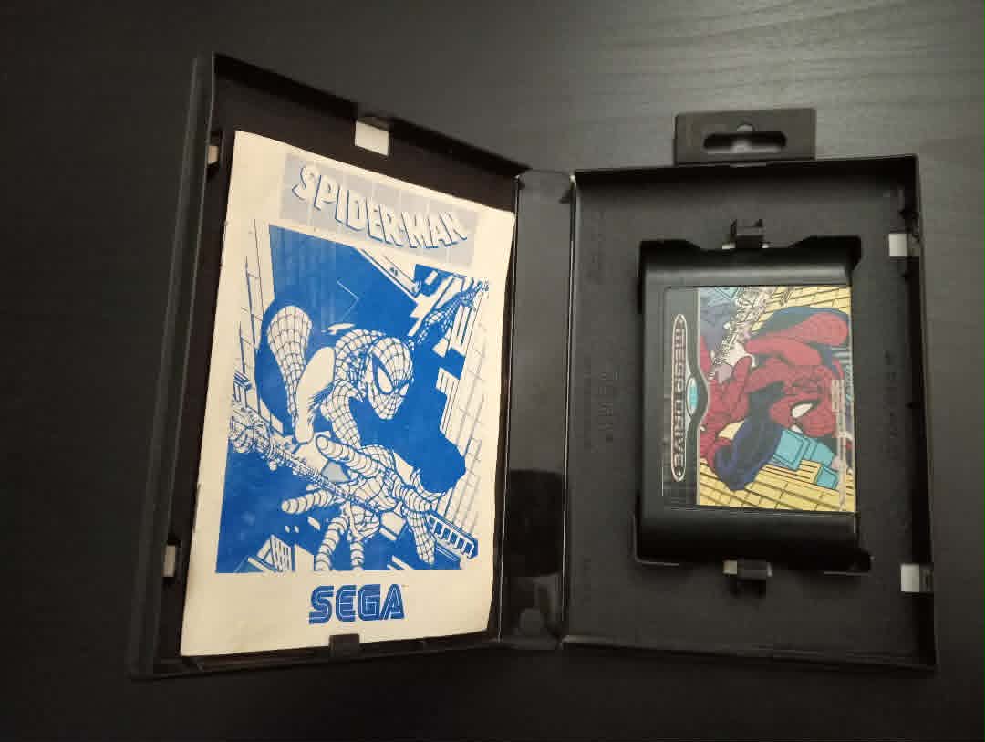 Spider Man - Sega Mega Drive PAL - COMPLETE w Manual
