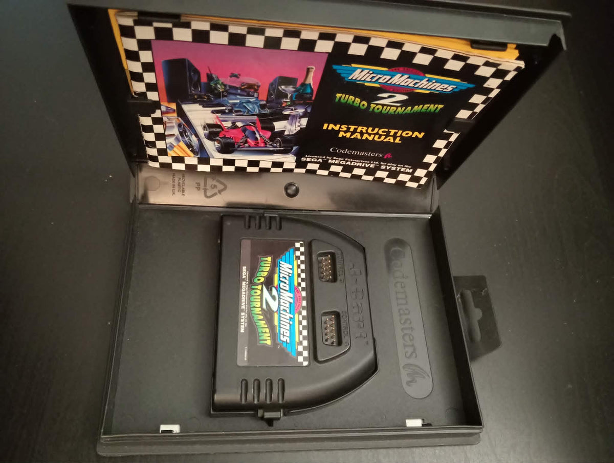 Micro Machines 2 Turbo Tournament - Sega Mega Drive LIKE NEW + ALL INSERTS