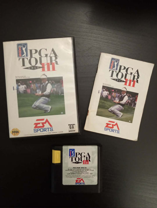 PGA Tour Golf III - Sega Mega Drive VGC COMPLETE