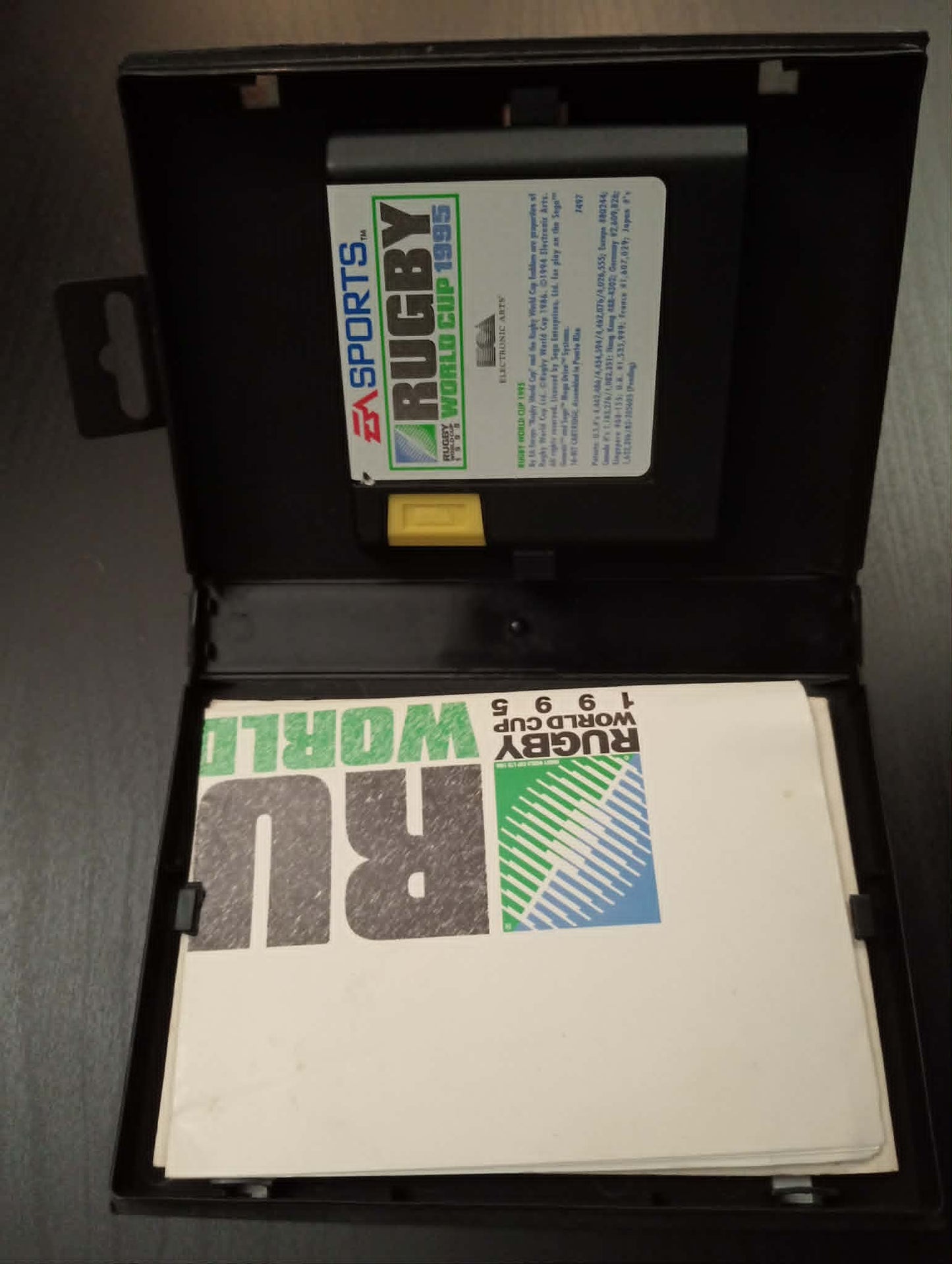 Rugby World Cup 1995 - Sega Mega Drive COMPLETE + Poster