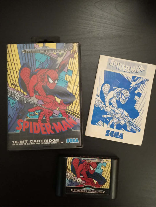 Spider Man - Sega Mega Drive PAL - COMPLETE w Manual