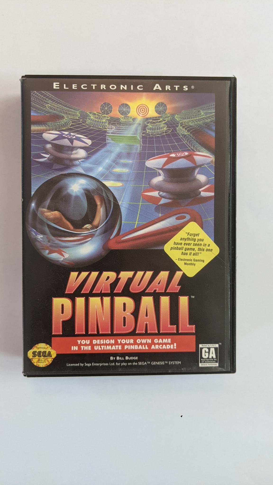Virtual PInball - Sega Mega Drive